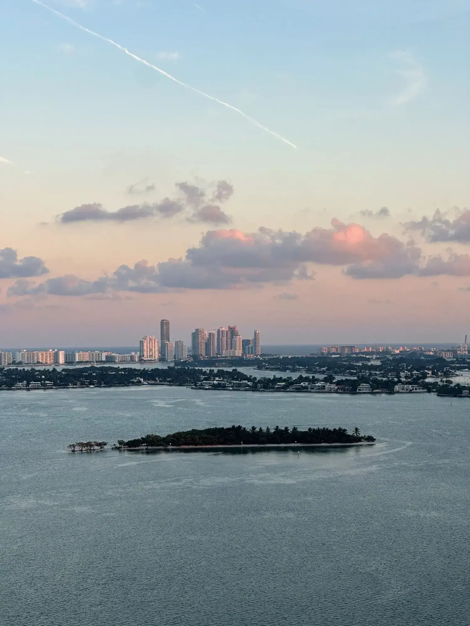 Venetian islands aerial view